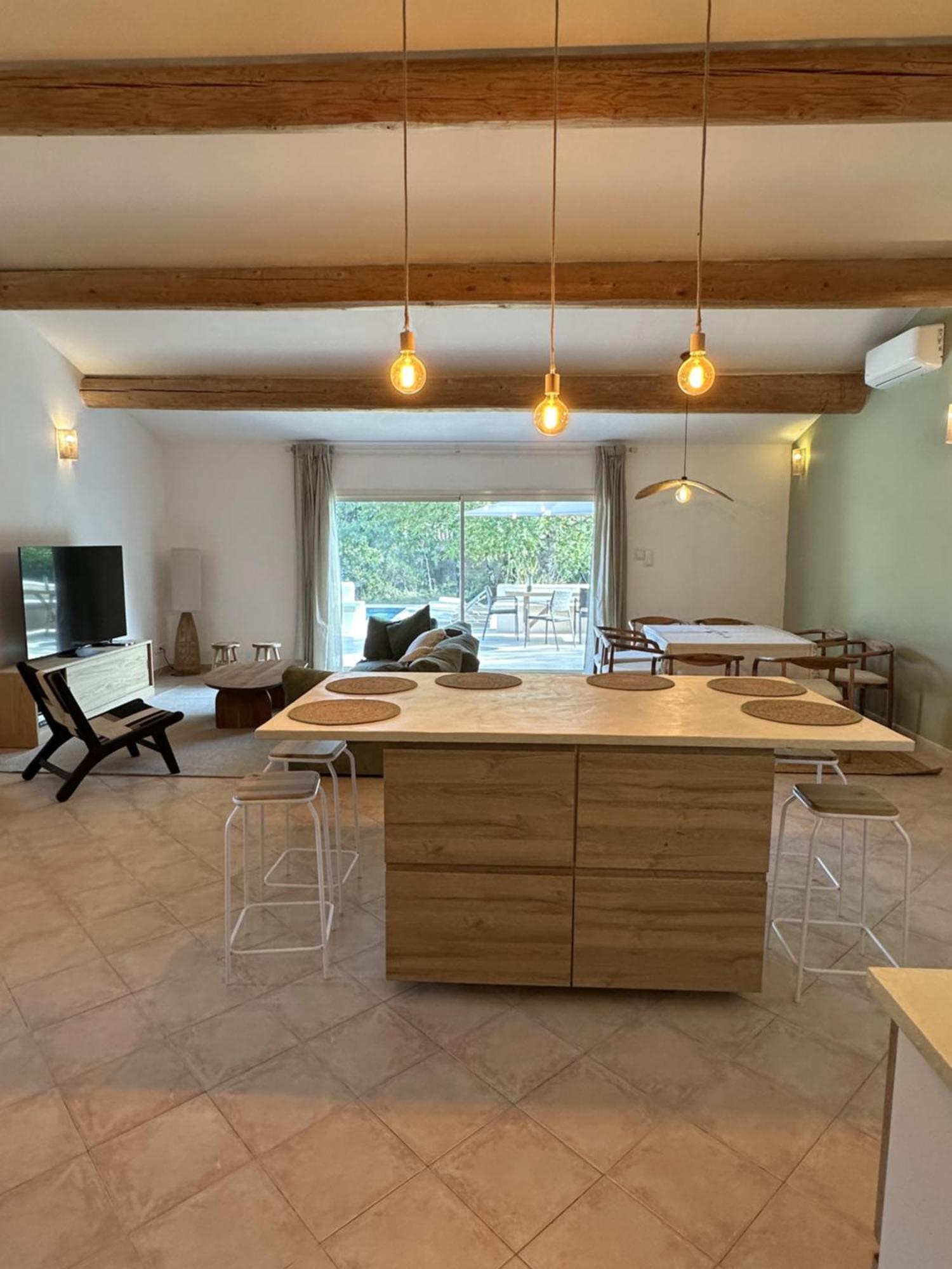 Sous Les Oliviers, Entiere 6 Personnes, Climatisee, Piscine Chauffee